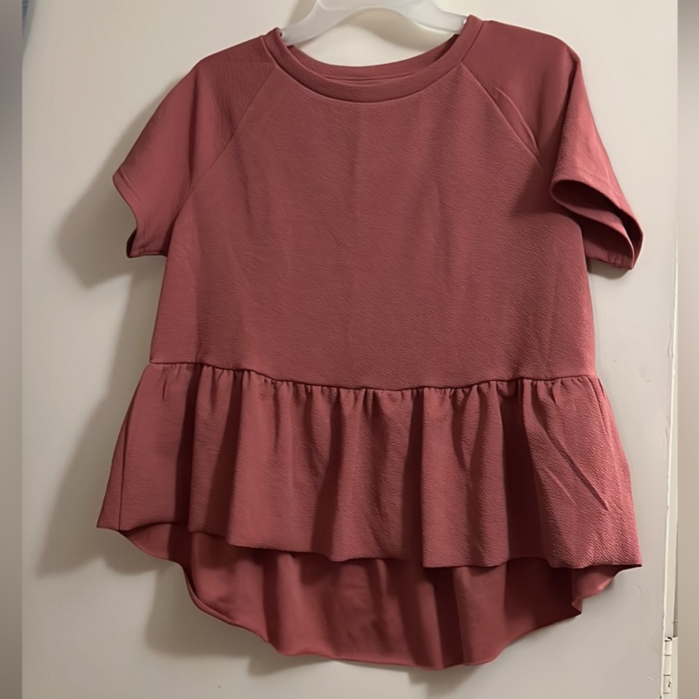 Shein High-Low Baby Doll Crop 🌷